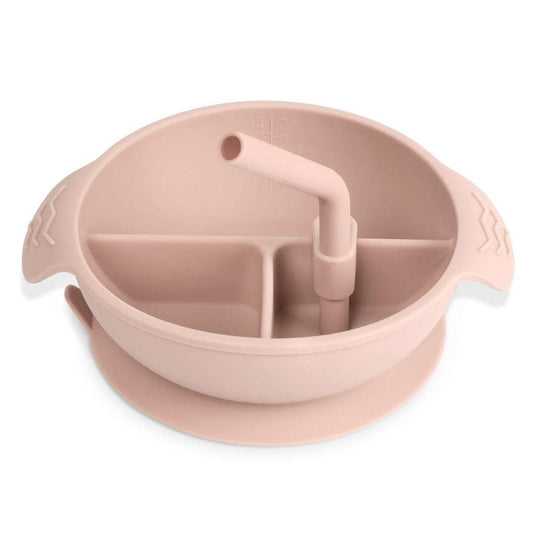 HAAKAA Alimentación Bowl Con Divisiones - Palo Rosa UTE65-BH