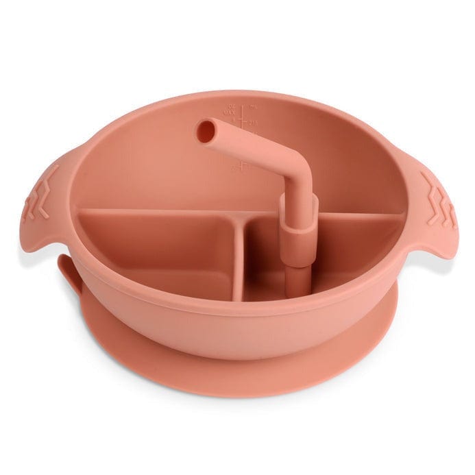 HAAKAA Alimentación Bowl Con Divisiones - Rust UTE65-R