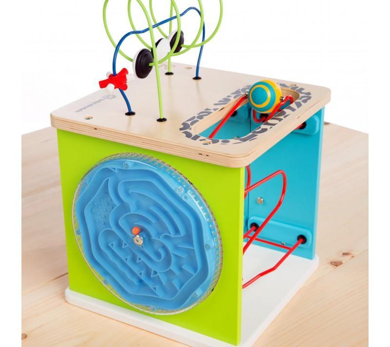 HAPE Destreza y Habilidades +1 Centro de Actividades Cubo baby Einstein BE11656