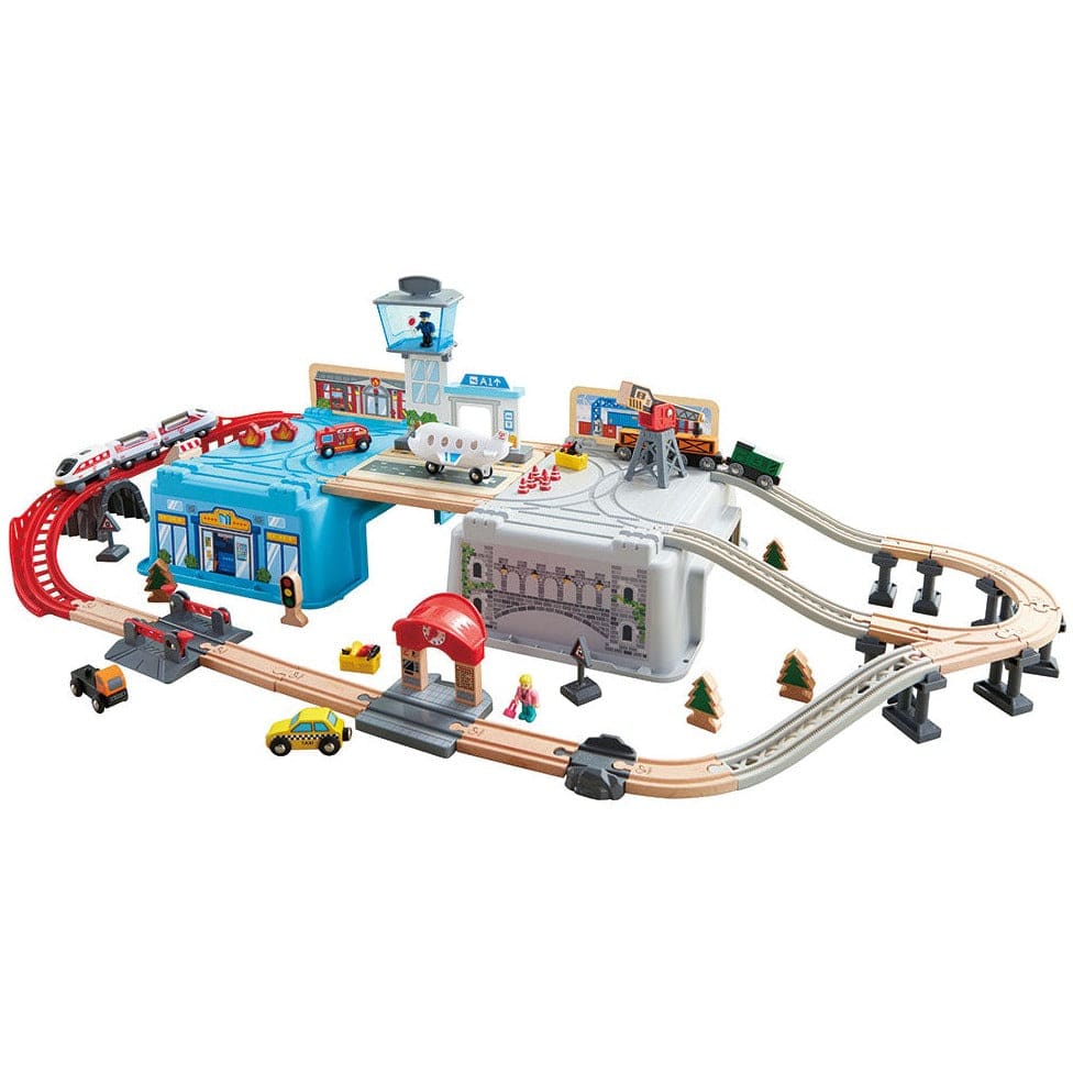 HAPE Destreza y Habilidades Circuito De Tren Mega Metropolis E3773