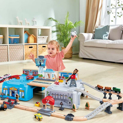 HAPE Destreza y Habilidades Circuito De Tren Mega Metropolis E3773