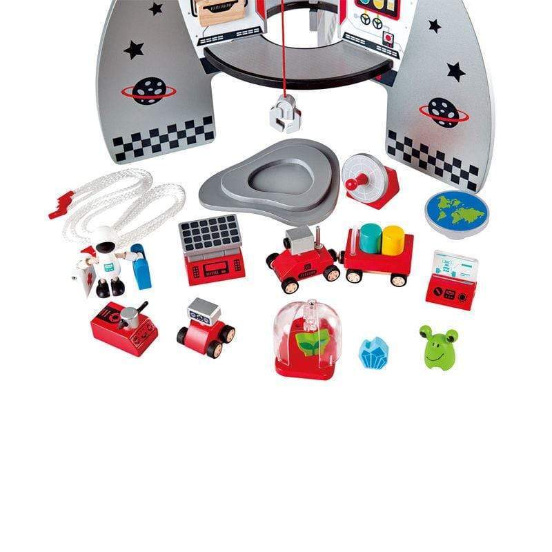 HAPE Destreza y Habilidades Cohete espacial de 4 pisos E3021