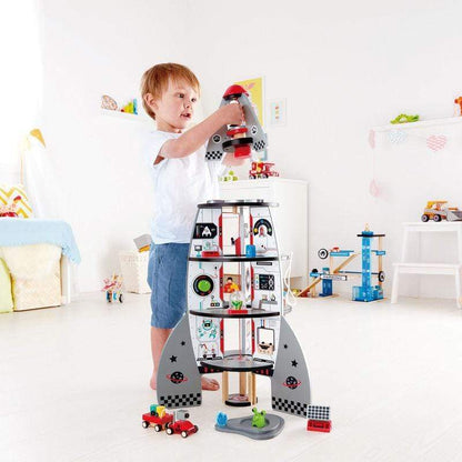 HAPE Destreza y Habilidades Cohete espacial de 4 pisos E3021