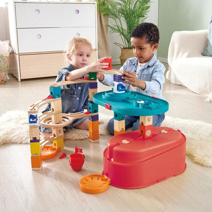 HAPE Destreza y Habilidades Juego de Cubos Apilables Quadrilla E6027