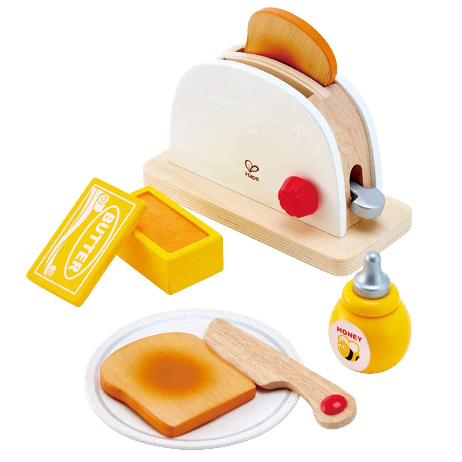 HAPE Juegos de roles +2 Set Mi Nuevo Tostador Pop- Up E3148