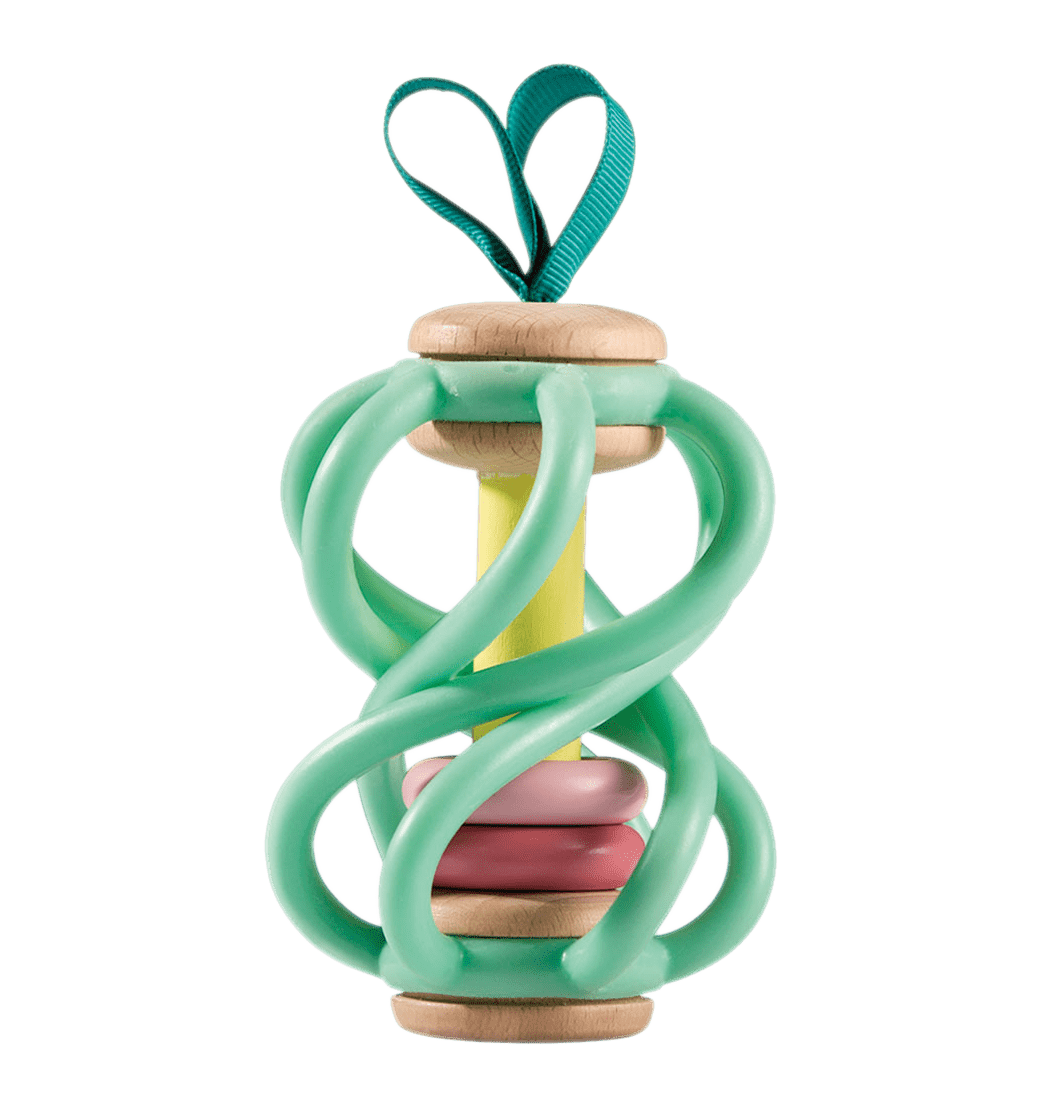 HAPE Mordedores Juego de agarre sonajero manzana E8500