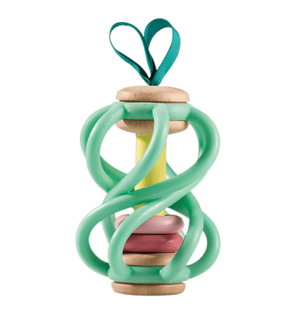 HAPE Mordedores Juego de agarre sonajero manzana E8500