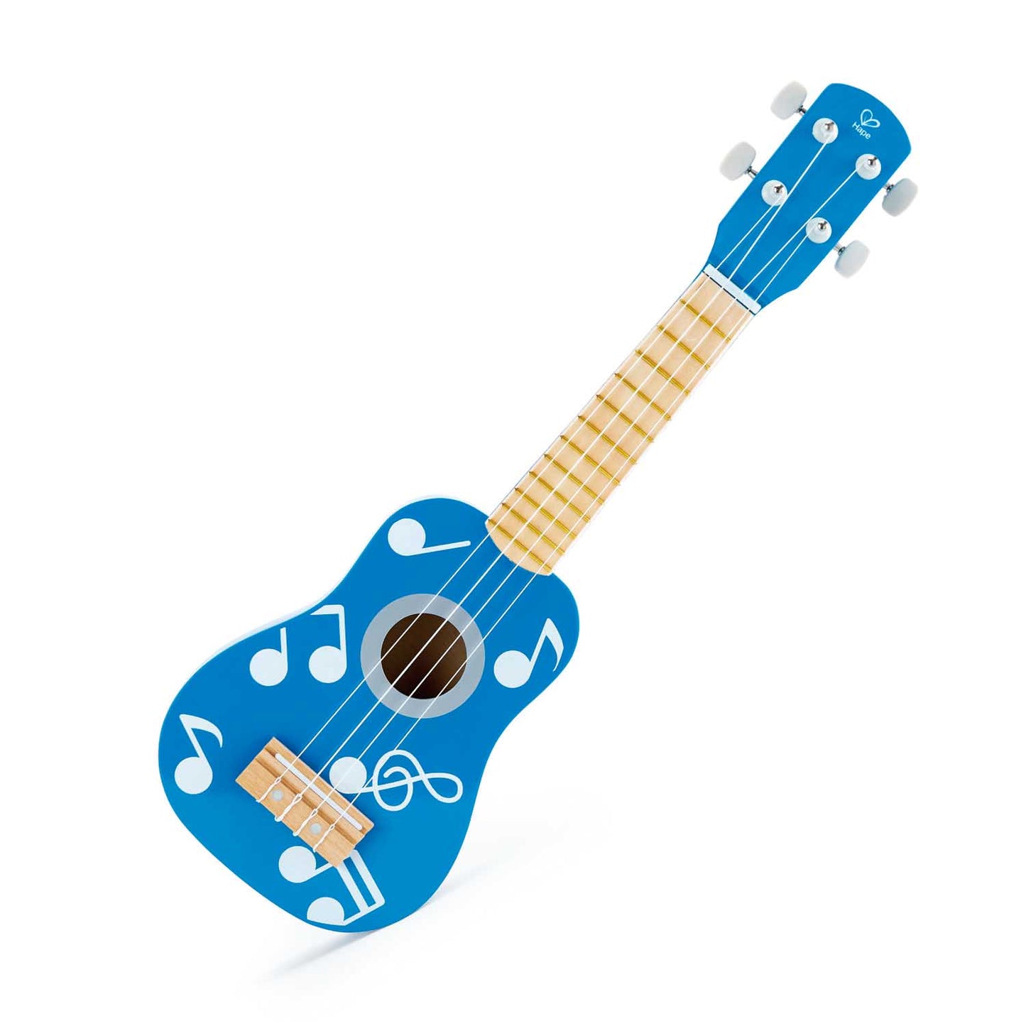 HAPE Música y teatro +3 Ukelele Azul Infantil Hape E0604