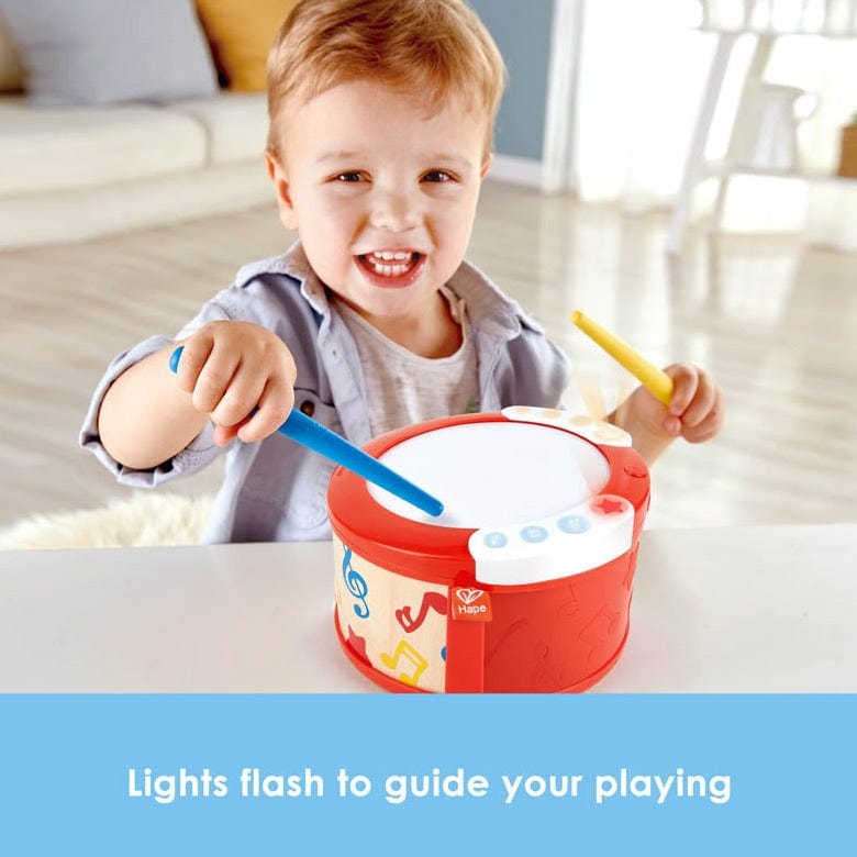 HAPE Música y teatro Tambor Con Luces Hape E0620