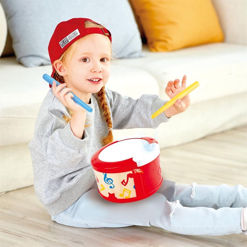 HAPE Música y teatro Tambor Con Luces Hape E0620