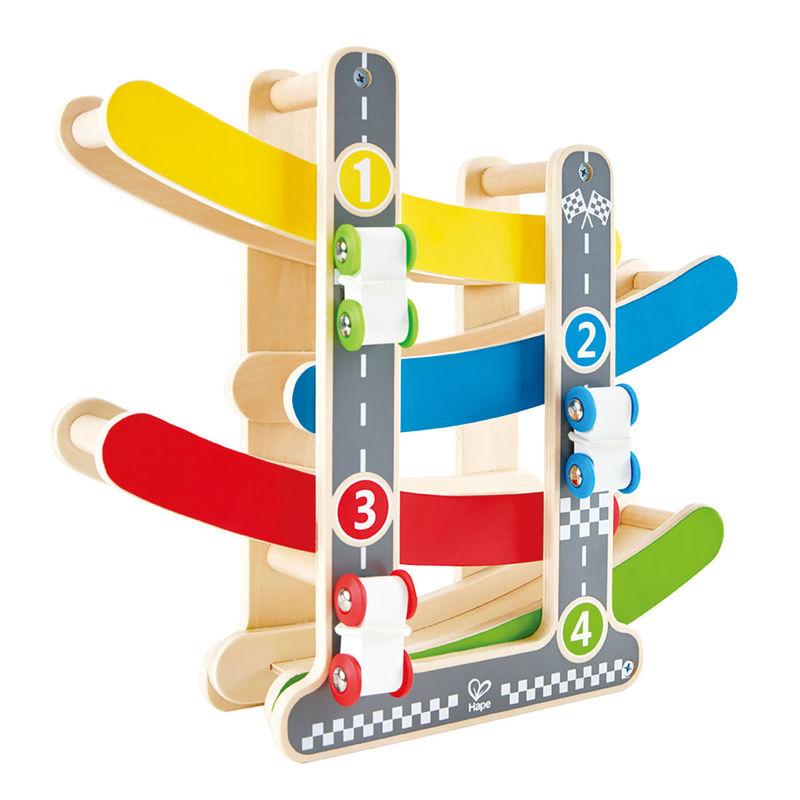 HAPE Transportes +2 Circuito de Autos Fast Flip Racetrack E0438