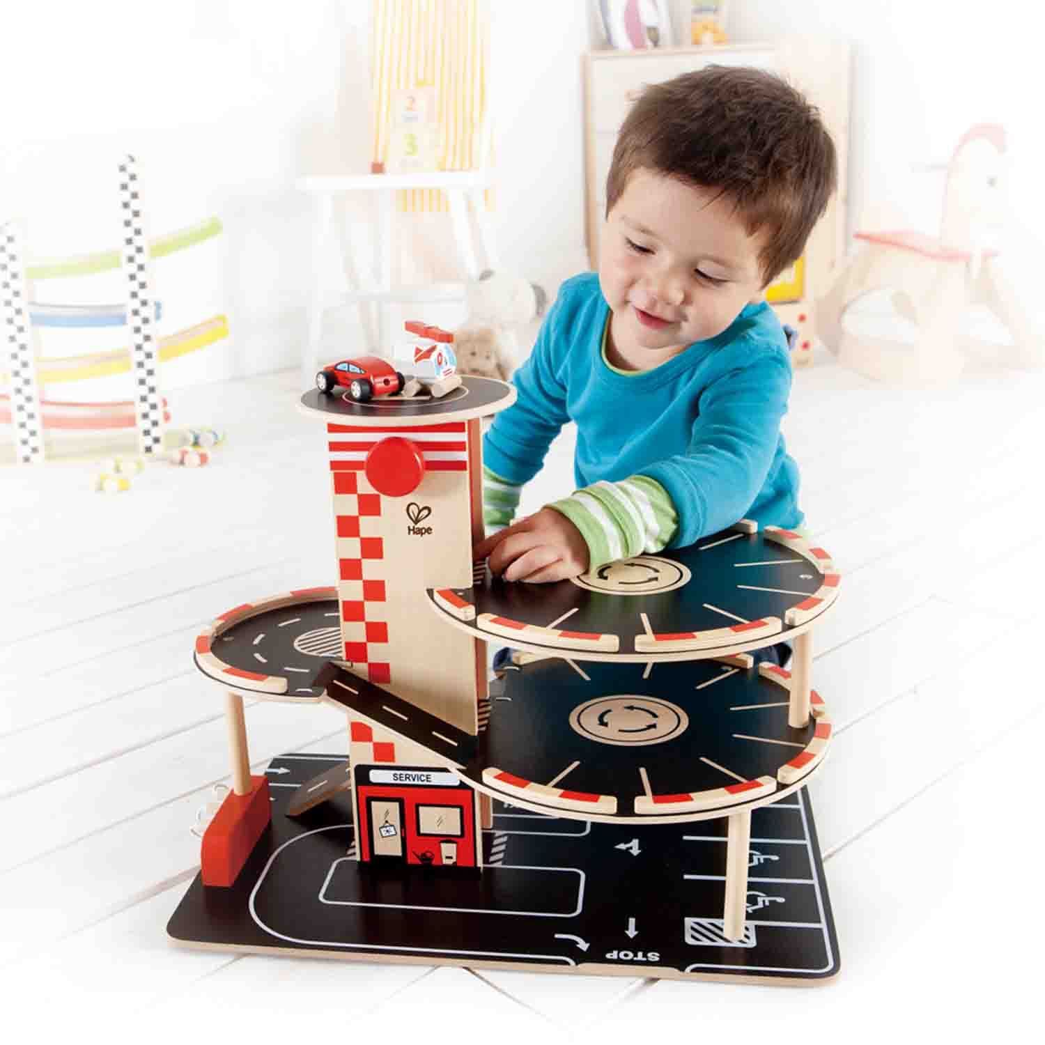HAPE Transportes Copia de Circuito de Autos Fast Flip Racetrack