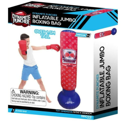 HOSTFULL Inflatable Jumbo Boxing Bag Alex Toys 62202