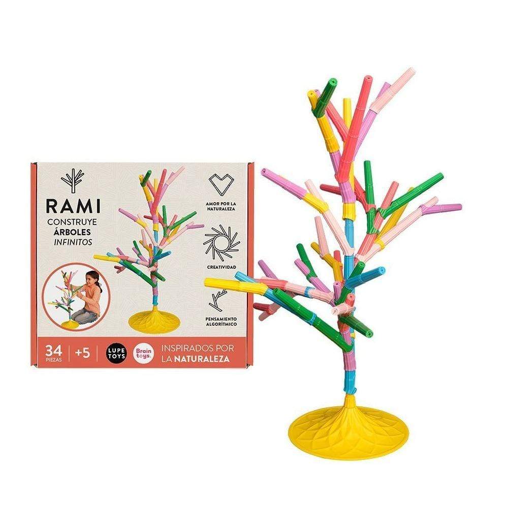 Imanix Juegos Magnéticos Juego de construcción Rami 34 Piezas RAM-34