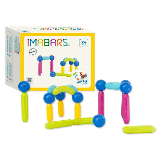 Imanix Juegos Magnéticos Set Imabars 24 piezas BAR-SP24