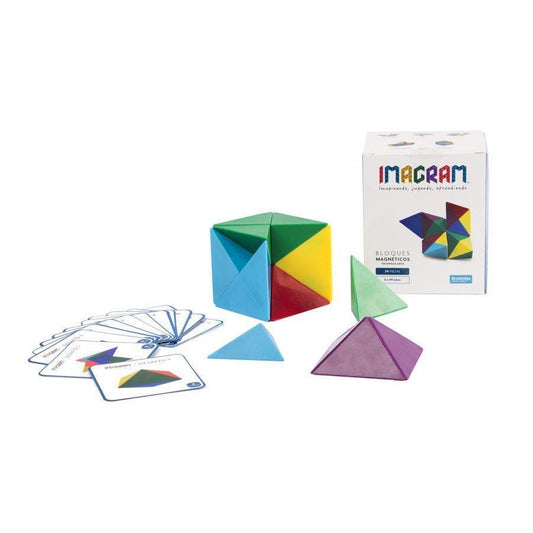 Imanix Juegos Magnéticos Set Imagram 24 piezas GRA-024