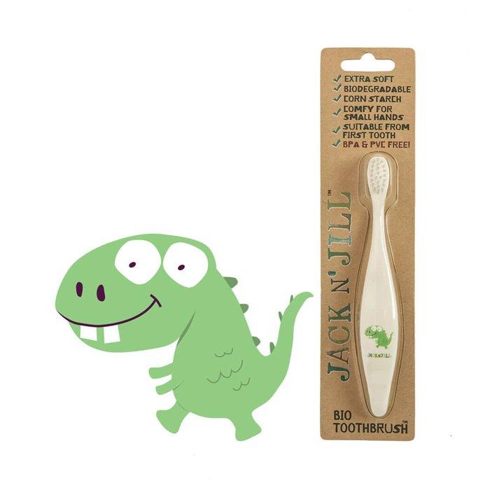 Cepillo de Dientes Biodegradable Dinosaurio