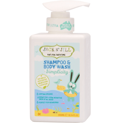Jack N' Jill Cuidado Personal Simplicity Shampoo y Jabón 300 ml. 300015