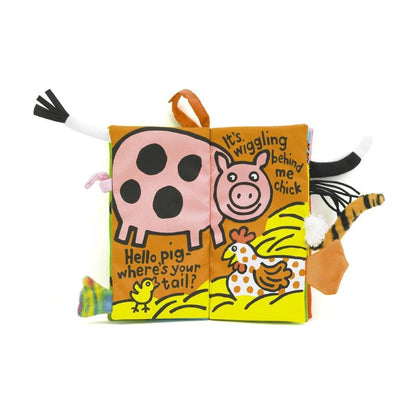 Jellycat Libros Libro Colas de Granja BK444FT