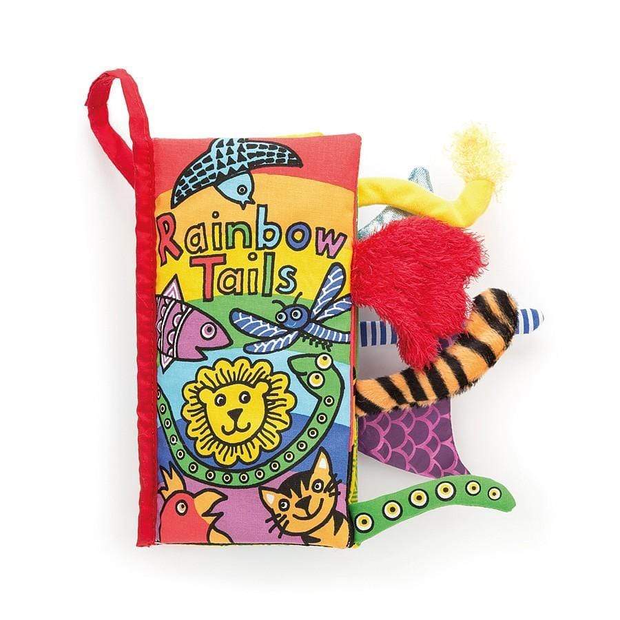JELLYCAT Libros Libro de Tela Colas Arcoiris BK444RBT