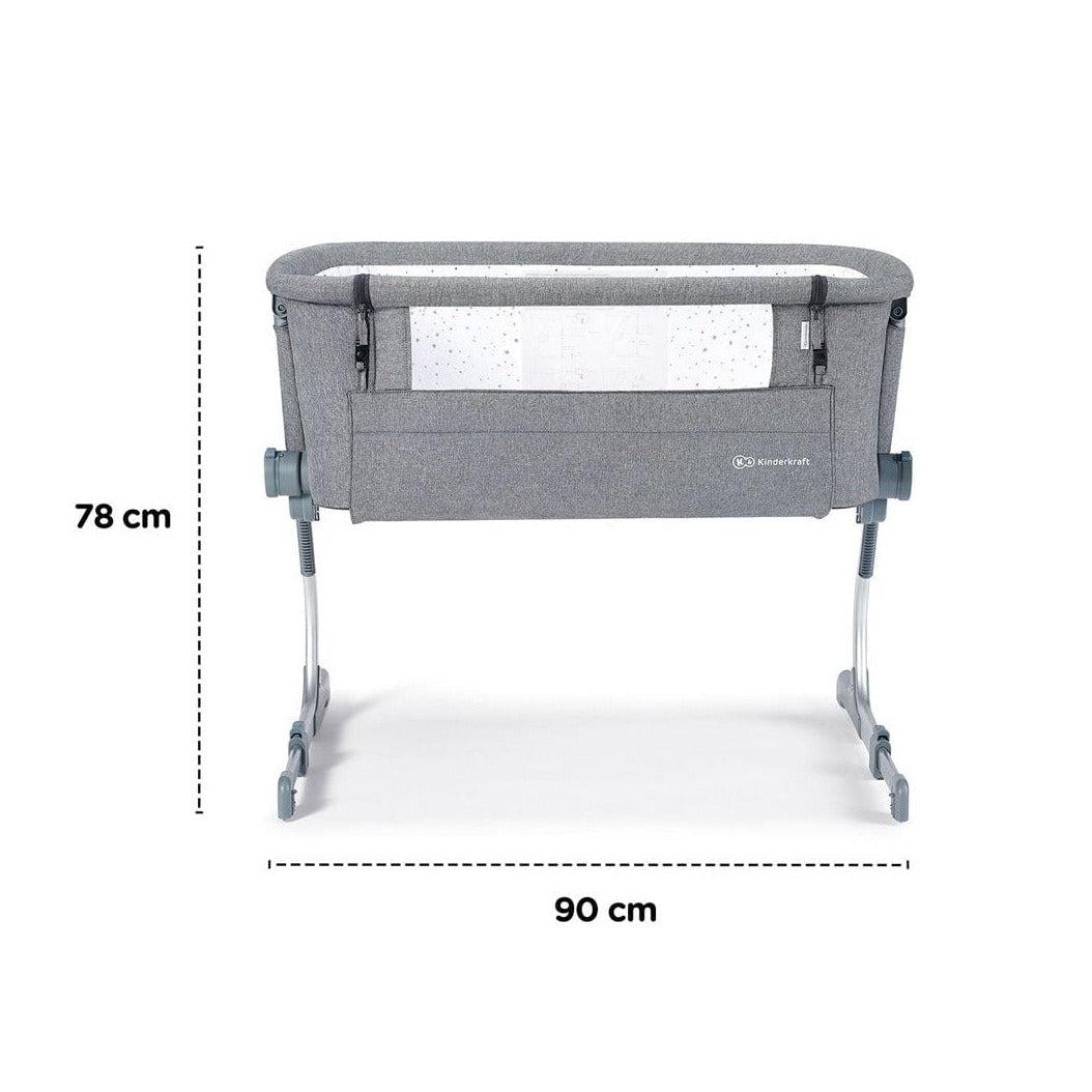 Cuna colecho neste air, color gris madera, Kinderkraft - Kinderkraft