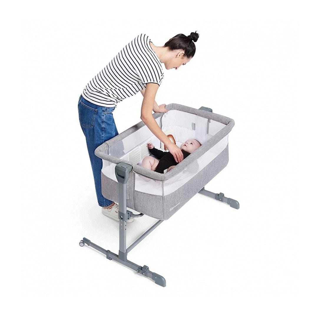 Cuna Neste Air Grey Light Melange de KINDERKRAFT - Pichintun