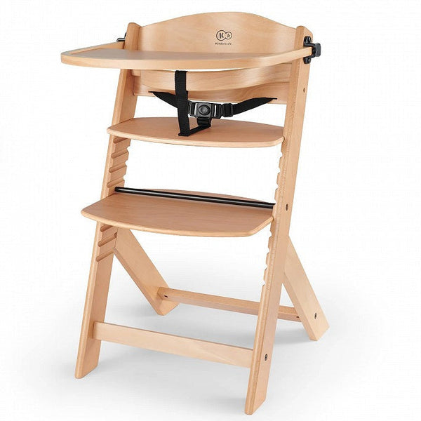 KINDERKRAFT Sillas de comer Silla de Comer ENOCK De Madera KKKENOCNAT