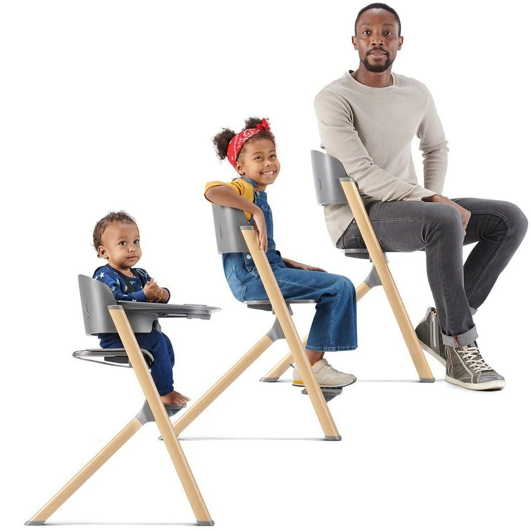 KINDERKRAFT Sillas de comer Silla De Comer Evolutiva IGEE  Cloudy Grey KINDERKRAFT KHIGEEGRY