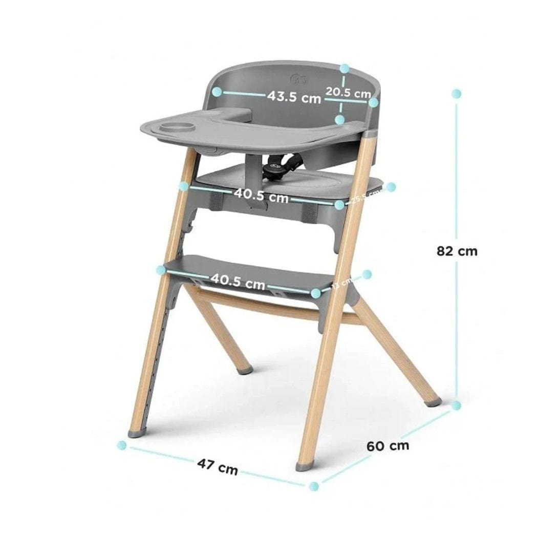 KINDERKRAFT Sillas de comer Silla De Comer Evolutiva IGEE  Wood KHIGEE0OWOD
