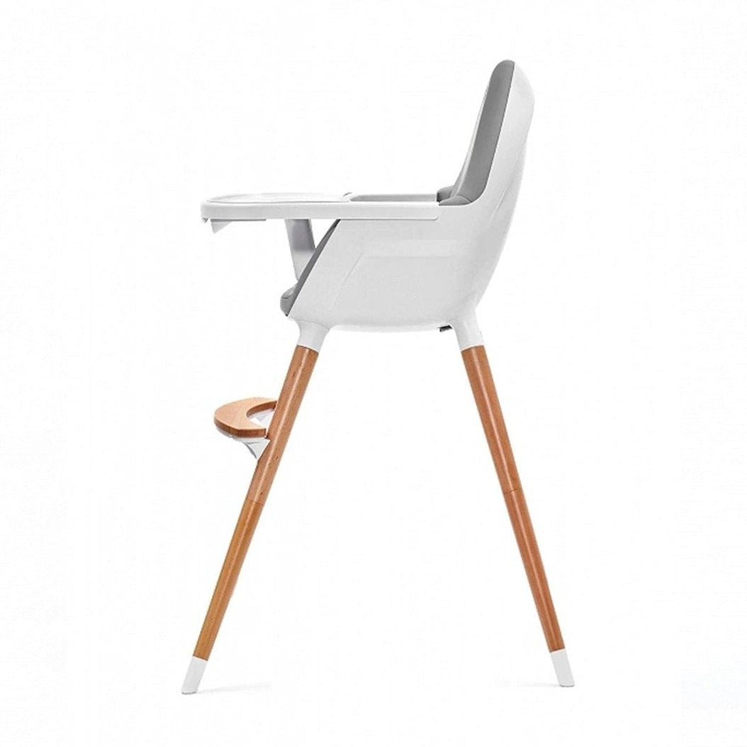 KINDERKRAFT Sillas de comer Silla De Comer Fini 2 en 1 Gris KKKFINIGR
