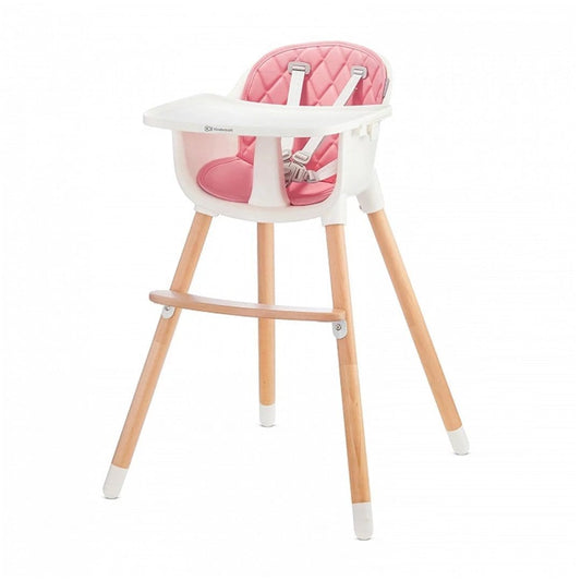 KINDERKRAFT Sillas de comer Silla de Comer SIENNA Pink - Kinderkraft KKKSIENPNK