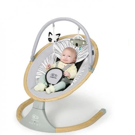 KINDERKRAFT Sillas Mecedoras Silla Mecedora LUMI Wood KBLUMI00GRY