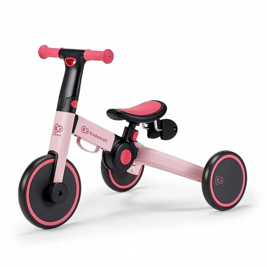 KINDERKRAFT Triciclos Triciclo 4TRIKE Pink 3 en 1 - Kinderkraft KR4TRI00PNK
