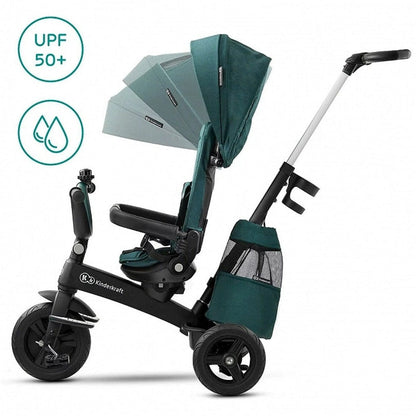 KINDERKRAFT Triciclos Triciclo EASYTWIST Green - Kinderkraft KKRETWIGRE