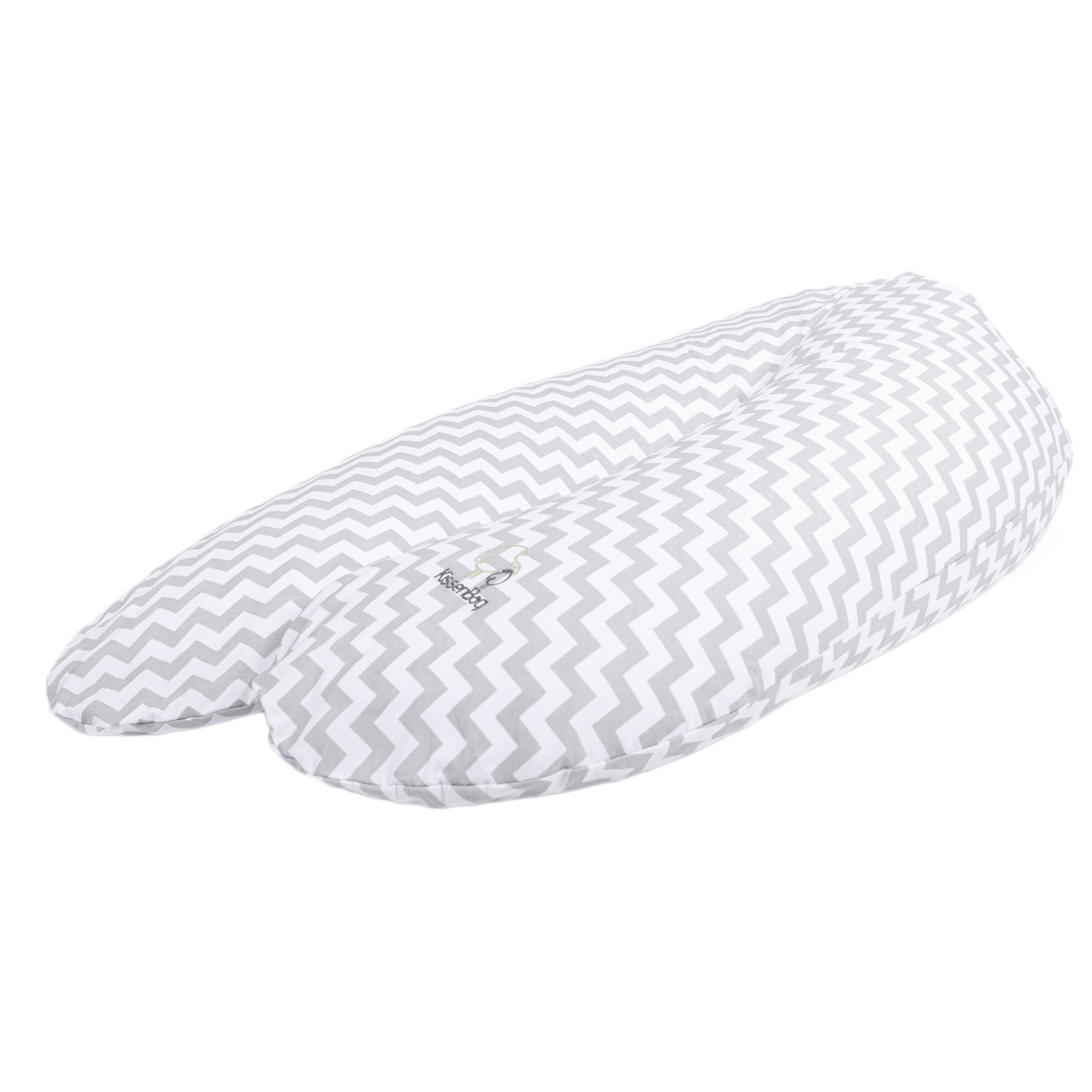 KISSENBAG Lactancia Cojín Multifuncional Zigzag Gris KISSENZIGZAGGRIS