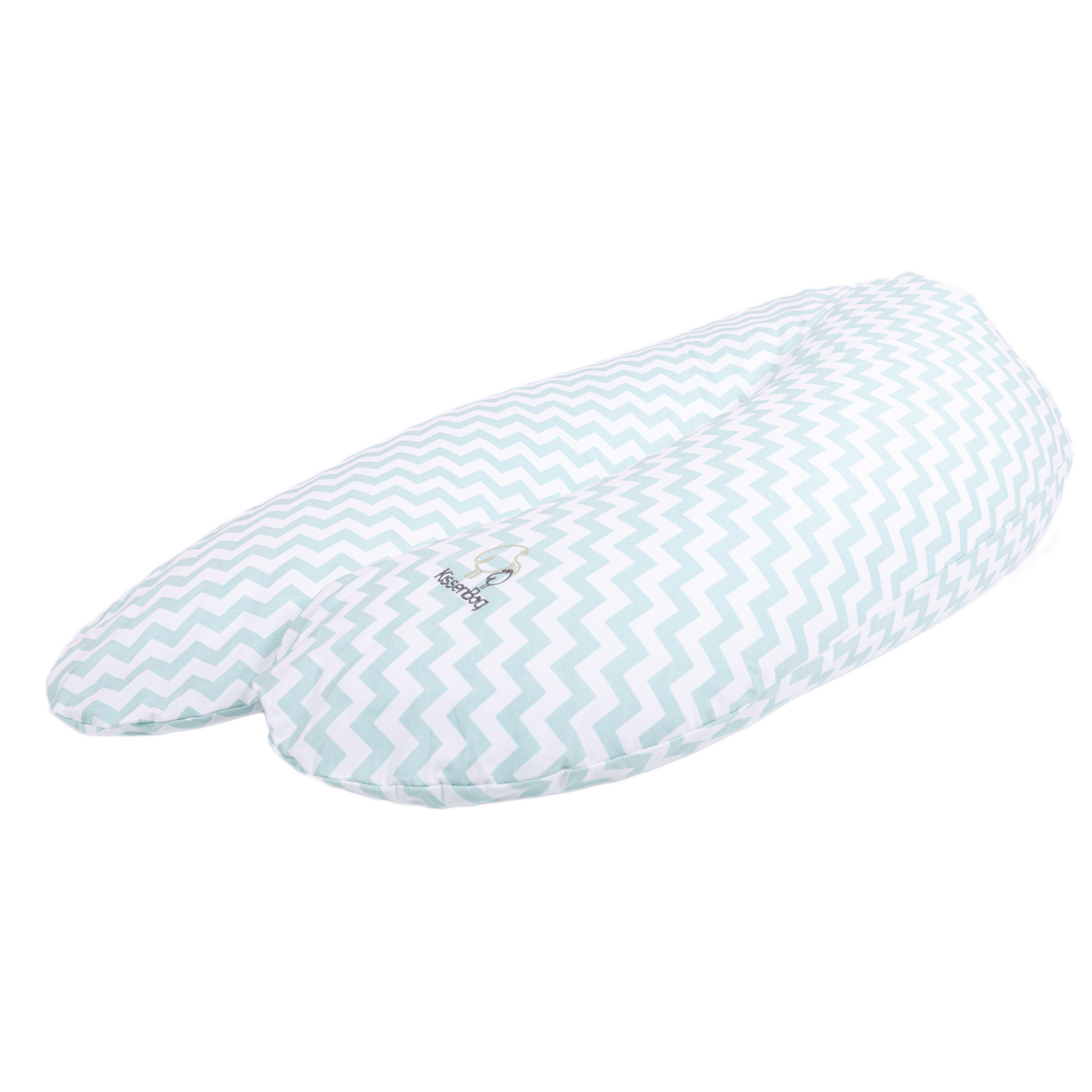 KISSENBAG Lactancia Cojín Multifuncional ZigZag Menta KISSENZIGZAGMENTA