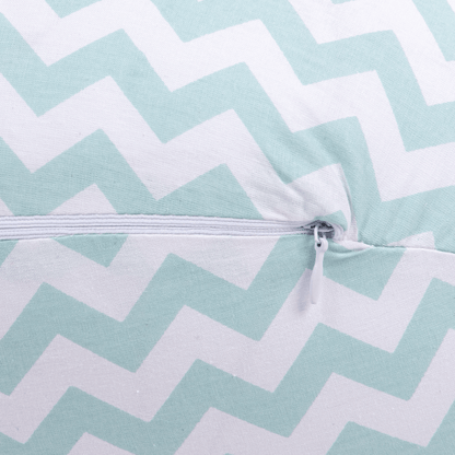 KISSENBAG Lactancia Cojín Multifuncional ZigZag Menta KISSENZIGZAGMENTA