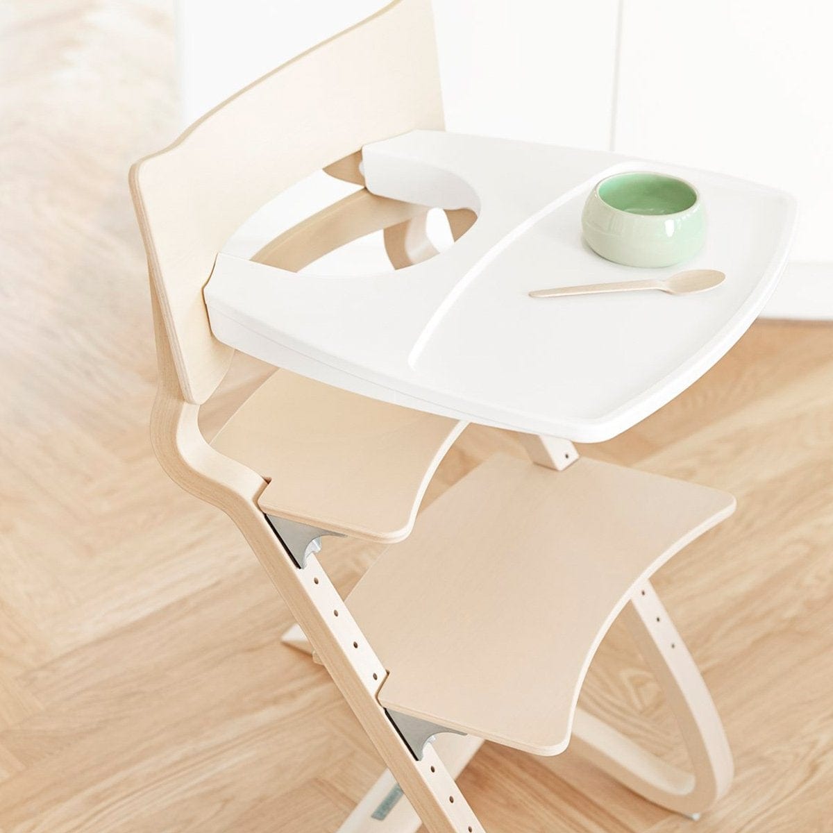 LEANDER Sillas de comer Bandeja para silla de comer blanca - Leander 5707770010011