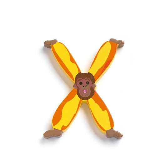 Little Big Room Decoración Letras de Animales "X" DD04863