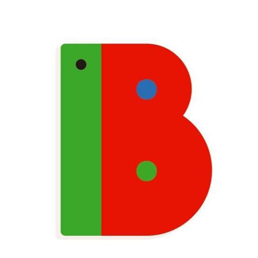 Little Big Room Decoración Letras de madera decorativa "B" DD04961