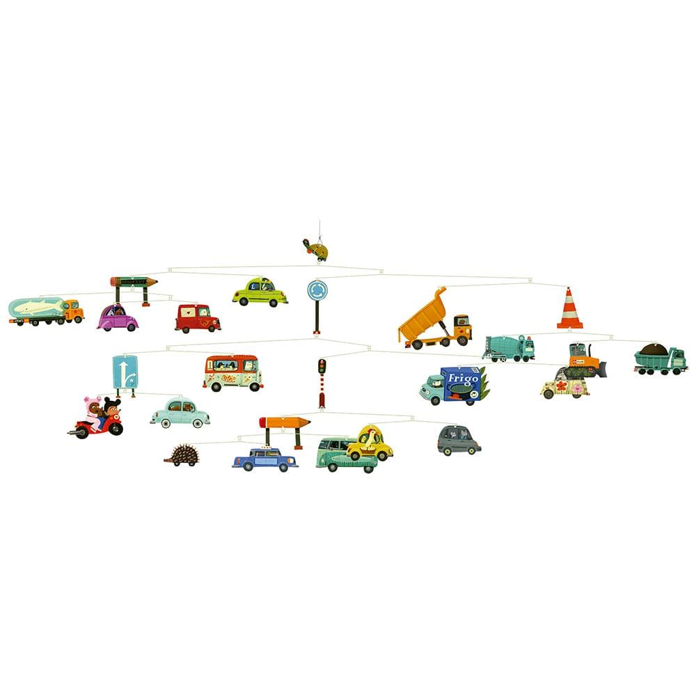 Little Big Room Decoración Móvil Medios de Transporte DD04309