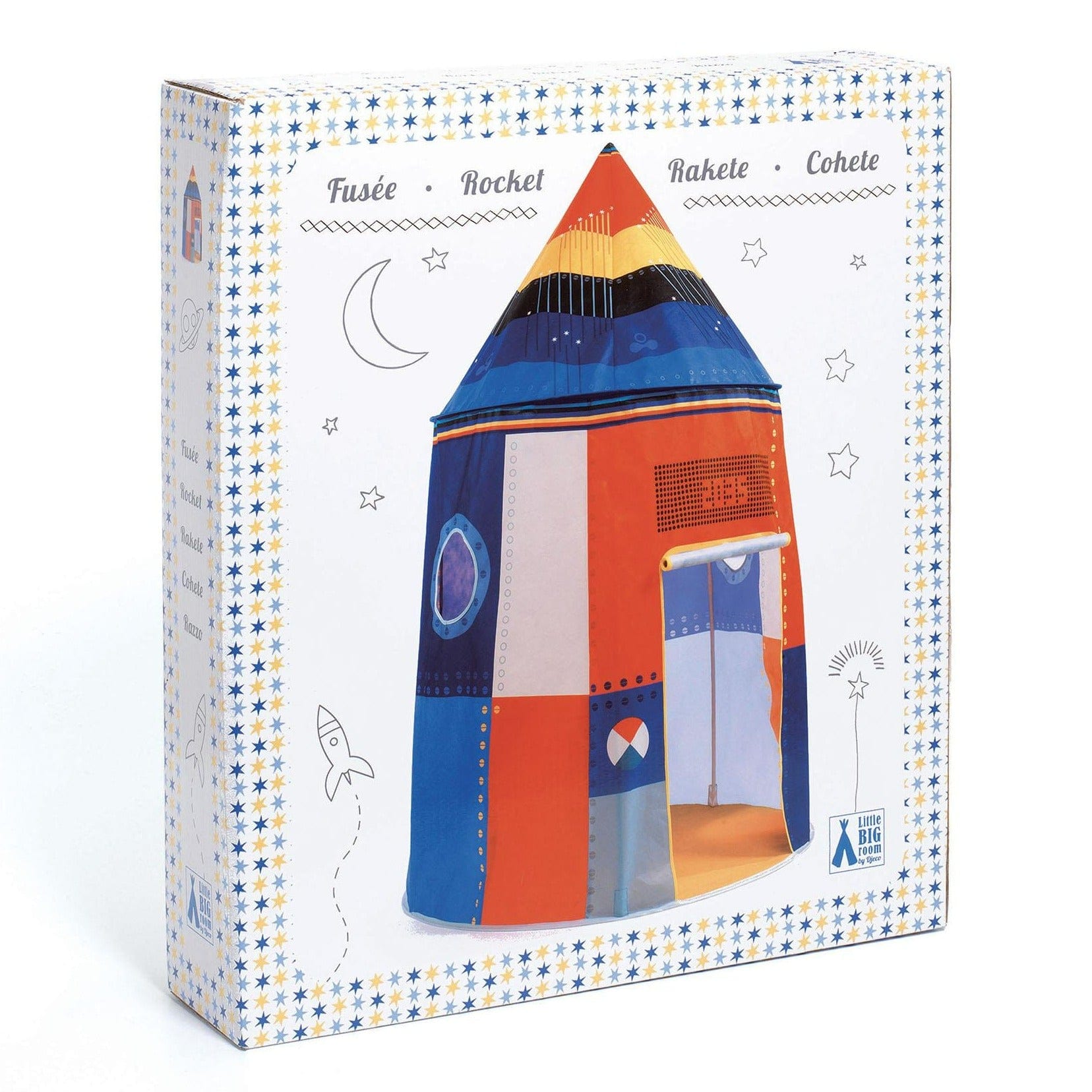 Little Big Room Tipis Carpa Con Forma De Cohete DD04494
