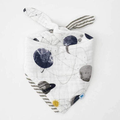 LITTLE UNICORN Accesorios bebé Babero reversible Bandana Muselina - Planetary UF0503