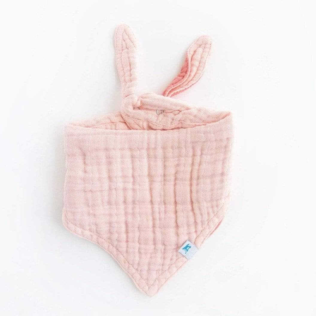 LITTLE UNICORN Accesorios bebé Babero reversible Bandana Muselina - Rose Petal UF0516