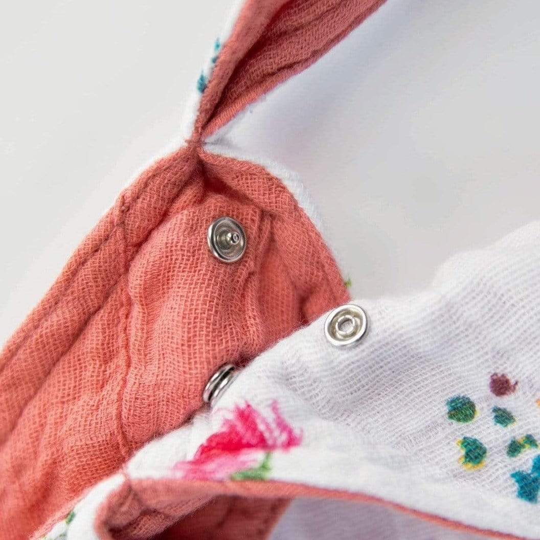 LITTLE UNICORN Accesorios bebé Babero reversible Bandana Muselina - Wild Mums UF0510