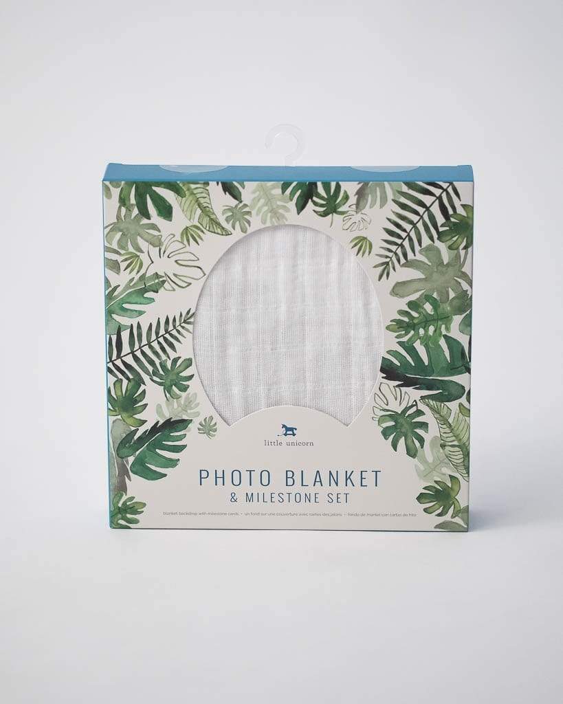 LITTLE UNICORN Accesorios bebé Tuto  para Foto Swaddle Muselina - Tropical Leaf UB2002