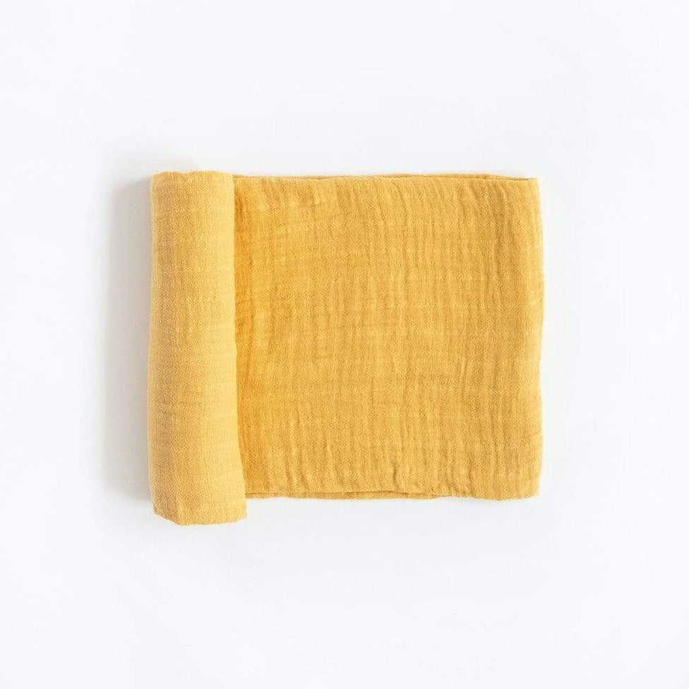 LITTLE UNICORN Accesorios bebé Tuto Swaddle Muselina - Mustard UB01B4