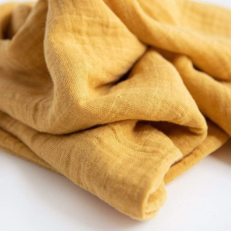 LITTLE UNICORN Accesorios bebé Tuto Swaddle Muselina - Mustard UB01B4