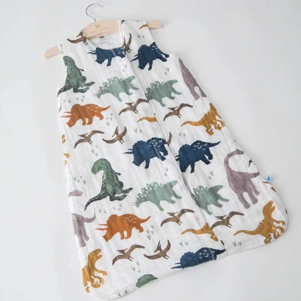 LITTLE UNICORN Decoración Saco de dormir de Muselina Small - Dino Friends UC0008S