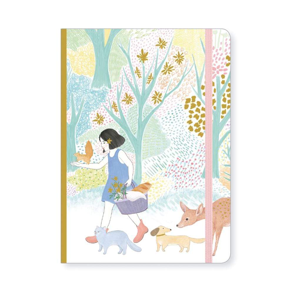 Lovely Paper Arte y Manualidades +5 Cuaderno con Elástico Cyndi DD03570